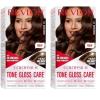 imageRevlon ColorSilk Tone  Gloss  Care Demi Permanent Hair Color Dye Kit with LeaveIn Scalp and Haircare Serum 2x Shinier 4x Stronger 4 Dark Brown 45 fl oz5 Medium Brown