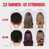 imageRevlon ColorSilk Tone  Gloss  Care Demi Permanent Hair Color Dye Kit with LeaveIn Scalp and Haircare Serum 2x Shinier 4x Stronger 4 Dark Brown 45 fl oz5 Medium Brown