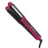 imageREVLON Perfect Match Flat Iron  2in1 Hair Straightener and Curling Iron Triple OilInfused Helps Reduce Heat Damage ampamp Restore Hairs Natural Moisture ampamp Shine