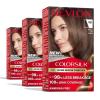 imageRevlon ColorSilk with Bond Repair Complex Brown Permanent Hair Color 100 Gray Coverage Ammonia Free Hair Dye Vegan Keratin 40 Medium Ash Brown Pack of 340 Medium Ash Brown