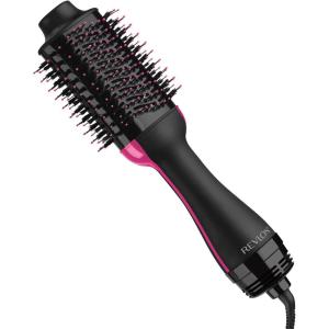 imageREVLON OneStep Volumizer Hair Dryer and Styler with Improved Motor  Easy SalonStyle Blowouts  Less Frizz More Shine and Reduced Heat Damage for all Hair Types and Lengths BlackBlack
