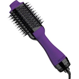 imageREVLON OneStep Volumizer Hair Dryer and Styler with Improved Motor  Easy SalonStyle Blowouts  Less Frizz More Shine and Reduced Heat Damage for all Hair Types and Lengths BlackPurple