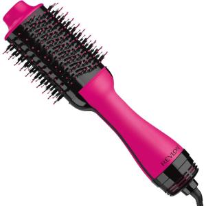 imageREVLON OneStep Volumizer Hair Dryer and Styler with Improved Motor  Easy SalonStyle Blowouts  Less Frizz More Shine and Reduced Heat Damage for all Hair Types and Lengths BlackPink