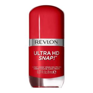 imageREVLON Ultra HD Snap Nail Color Natural Rich Glossy Polish 100 Vegan Formula No Base or Top Coat Needed 004 Blue My Mind 027 fl oz030 Cherry On Top