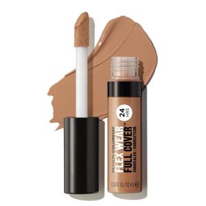 imageRevlon ColorStay Flex Wear Full Cover NonCreasing Concealer Infused with Hyaluronic Acid ampamp Vitamin E Flexible Longwear 030 Light Medium 034 Fl Oz060 Deep