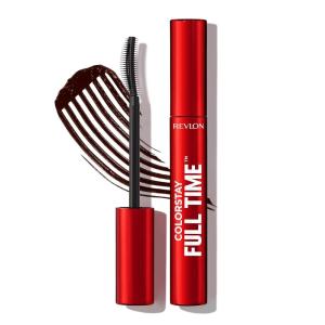 imageRevlon ColorStay Full Time Mascara Volumizing Eye Makeup 24 Hour Wear SmudgeProof NonClumping and FlakeFree Formula 401 Blackest Black402 Black Brown