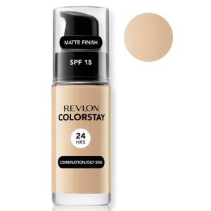 imageRevlon Liquid Foundation ColorStay Face Makeup for Combination ampamp Oily Skin SPF 15 MediumFull Coverage with Matte Finish Light Honey 260 10 ozBeige