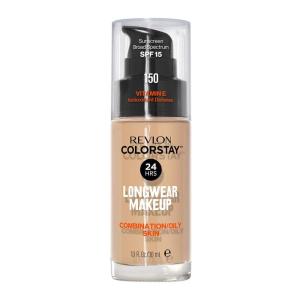 imageRevlon Liquid Foundation ColorStay Face Makeup for Combination ampamp Oily Skin SPF 15 MediumFull Coverage with Matte Finish Light Honey 260 10 ozBuff 150