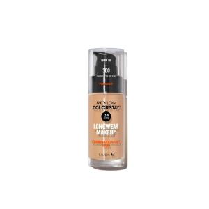 imageRevlon Liquid Foundation ColorStay Face Makeup for Combination ampamp Oily Skin SPF 15 MediumFull Coverage with Matte Finish Light Honey 260 10 ozGolden Beige 300