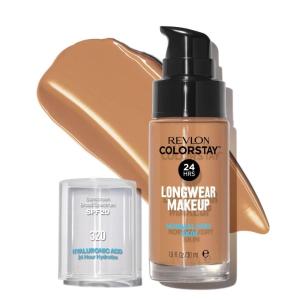 imageRevlon Liquid Foundation ColorStay Face Makeup for Normal ampamp Dry Skin SPF 20 Longwear MediumFull Coverage with Natural Finish 135 Vanilla 1 Fl OzTrue Beige