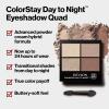 imageRevlon ColorStay Day to Night Eyeshadow Quad Longwear Shadow Palette with Transitional Shades and Buttery Soft Feel Crease ampamp Smudge Proof 505 Decadent 016 Oz580 Gorgeous