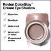 imageRevlon Crme Eyeshadow ColorStay 24 Hour Eye Makeup Highly Pigmented Cream Formula in Blendable Matte ampamp Shimmer Finishes 705 Crme Brle 018 OzBlack Currant
