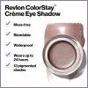 imageRevlon Crme Eyeshadow ColorStay 24 Hour Eye Makeup Highly Pigmented Cream Formula in Blendable Matte ampamp Shimmer Finishes 705 Crme Brle 018 OzChocolate