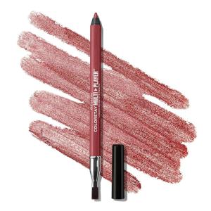 imageREVLON ColorStay Multiplayer LiquidGlide Eye Pencil MultiUse Eye Makeup With Blending Brush Blends Then Sets Creamy Texture Waterproof Smudgeproof Longwearing 406 Queen of Hearts 003 ozQueen of Hearts