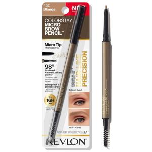 imageRevlon ColorStay Micro Eyebrow Pencil with Built In Spoolie Brush Infused with Argan and Marula Oil Waterproof Smudgeproof 454 Medium Brown 0003 ozBlonde