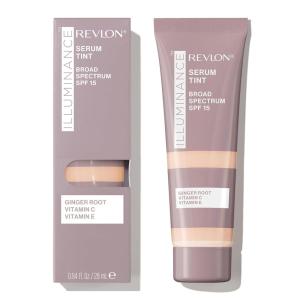 imageRevlon Illuminance Tinted Serum Triple Hyaluronic Acid Evens Out Skin Tone Over Time and Hydrates All Day SPF 15 201 Creamy Natural 094 fl ozIvory Beige