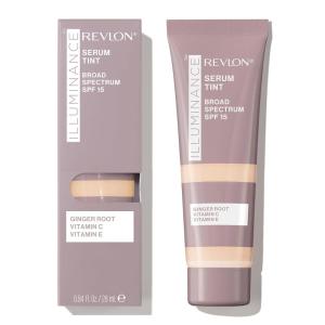 imageRevlon Illuminance Tinted Serum Triple Hyaluronic Acid Evens Out Skin Tone Over Time and Hydrates All Day SPF 15 201 Creamy Natural 094 fl ozLight Beige