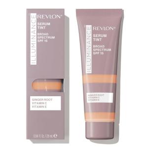 imageRevlon Illuminance Tinted Serum Triple Hyaluronic Acid Evens Out Skin Tone Over Time and Hydrates All Day SPF 15 201 Creamy Natural 094 fl ozLight Tan