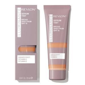 imageRevlon Illuminance Tinted Serum Triple Hyaluronic Acid Evens Out Skin Tone Over Time and Hydrates All Day SPF 15 201 Creamy Natural 094 fl ozLight Warm