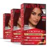 imageRevlon ColorSilk Permanent Hair Color with Bond Repair Complex 38 Vibrant Violet 3 packRadiant Raspberry