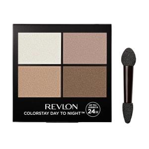 imageRevlon ColorStay Day to Night Eyeshadow Quad Longwear Shadow Palette with Transitional Shades and Buttery Soft Feel Crease amp Smudge Proof 500 Addictive 016 oz555 Moonlit
