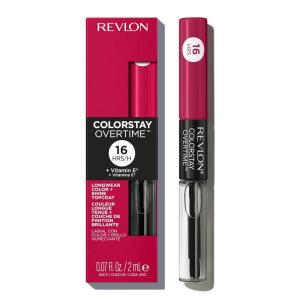imageRevlon Liquid Lipstick with Clear Lip Gloss ColorStay Overtime Lipcolor Dual Ended with Vitamin E 380 Always Sienna 007 Fl Oz010 Non Stop Cherry