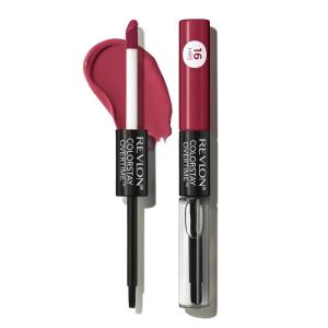 imageRevlon Liquid Lipstick with Clear Lip Gloss ColorStay Overtime Lipcolor Dual Ended with Vitamin E 380 Always Sienna 007 Fl Oz280 Stay Currant