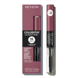 imageRevlon Liquid Lipstick with Clear Lip Gloss ColorStay Overtime Lipcolor Dual Ended with Vitamin E 380 Always Sienna 007 Fl Oz370 Everlasting Rum