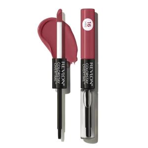 imageRevlon Liquid Lipstick with Clear Lip Gloss ColorStay Overtime Lipcolor Dual Ended with Vitamin E 380 Always Sienna 007 Fl Oz380 Always Sienna
