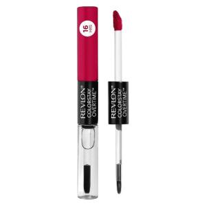 imageRevlon Liquid Lipstick with Clear Lip Gloss ColorStay Overtime Lipcolor Dual Ended with Vitamin E 380 Always Sienna 007 Fl Oz480 Unending Red