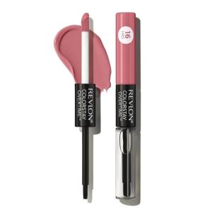 imageRevlon Liquid Lipstick with Clear Lip Gloss ColorStay Overtime Lipcolor Dual Ended with Vitamin E 380 Always Sienna 007 Fl Oz550 Blush Hour