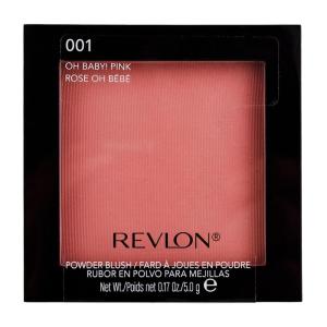 imageRevlon Powder Blush Face Makeup High Impact Buildable Color Lightweight amp Smooth Finish 014 Tickled Pink 017 ozPink