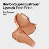 imageREVLON Super Lustrous Lipstick Creamy Formula For Soft FullerLooking Lips Moisturized Feel Iced Amethyst 625 015 oz041 Gold Goddess