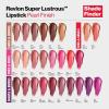 imageREVLON Super Lustrous Lipstick Creamy Formula For Soft FullerLooking Lips Moisturized Feel Iced Amethyst 625 015 oz120 Apricot Fantasy
