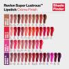imageREVLON Super Lustrous Lipstick Creamy Formula For Soft FullerLooking Lips Moisturized Feel Iced Amethyst 625 015 oz510 Berry Rich