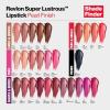 imageREVLON Super Lustrous Lipstick Creamy Formula For Soft FullerLooking Lips Moisturized Feel Iced Amethyst 625 015 oz812 Porto Please