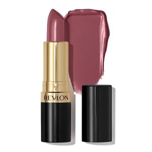 imageREVLON Super Lustrous Lipstick Creamy Formula For Soft FullerLooking Lips Moisturized Feel Iced Amethyst 625 015 oz473 Mauvey Night