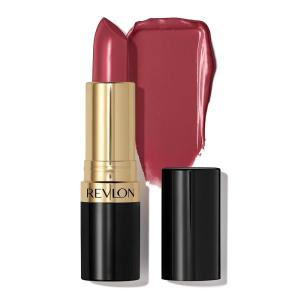 imageREVLON Super Lustrous Lipstick Creamy Formula For Soft FullerLooking Lips Moisturized Feel Iced Amethyst 625 015 oz510 Berry Rich