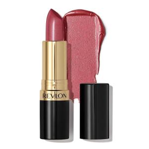 imageREVLON Super Lustrous Lipstick Creamy Formula For Soft FullerLooking Lips Moisturized Feel Iced Amethyst 625 015 oz610 Gold Pearl Plum