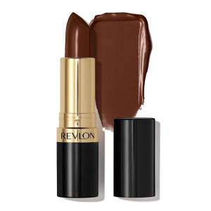 imageREVLON Super Lustrous Lipstick Creamy Formula For Soft FullerLooking Lips Moisturized Feel Iced Amethyst 625 015 oz665 Choco Liscious