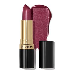 imageREVLON Super Lustrous Lipstick Creamy Formula For Soft FullerLooking Lips Moisturized Feel Iced Amethyst 625 015 oz812 Porto Please