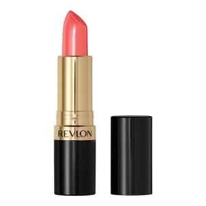 imageREVLON Super Lustrous Lipstick Creamy Formula For Soft FullerLooking Lips Moisturized Feel Iced Amethyst 625 015 ozFire Peach