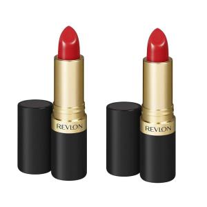imageREVLON Super Lustrous Lipstick Creamy Formula For Soft FullerLooking Lips Moisturized Feel Iced Amethyst 625 015 ozRed