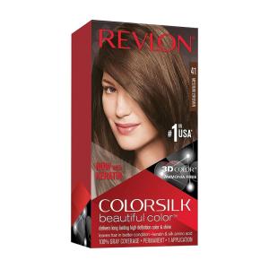 imageRevlon ColorSilk Beautiful Color 41 Medium Brown 1 ea Pack of 12
