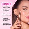 image:imageREVLON Glimmer Shadow MultiStick Eyeshadow Stick with Jelly Makeup Blender PrimerInfused for CreaseProof amp Waterproof AllDay Wear 108 Night Cap