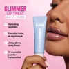 image:imageRevlon Glimmer Lip Treat Balm  Mask Overnight Peptide Lip Treatment Hydrating 009 Salted Caramel 04 fl oz