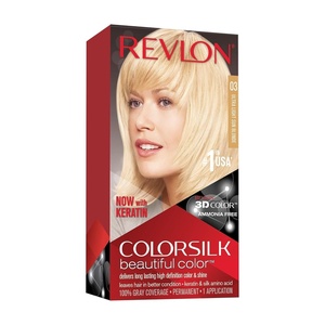 image:imageRevlon ColorSilk Hair Color 30 Dark Brown 1 ea Pack of 603 Ultra Light Sun Blonde