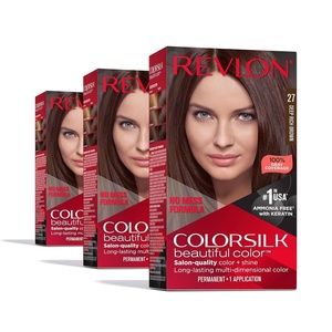 image:imageRevlon ColorSilk Hair Color 30 Dark Brown 1 ea Pack of 627 Deep Rich Brown