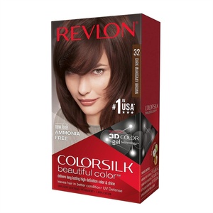 image:imageRevlon ColorSilk Hair Color 30 Dark Brown 1 ea Pack of 632 Dark Mahogany Brown