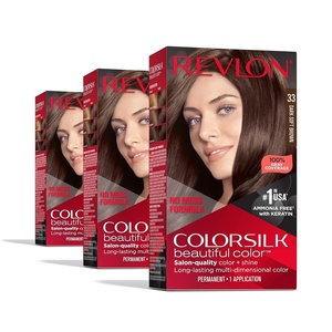 image:imageRevlon ColorSilk Hair Color 30 Dark Brown 1 ea Pack of 633 Dark Soft Brown